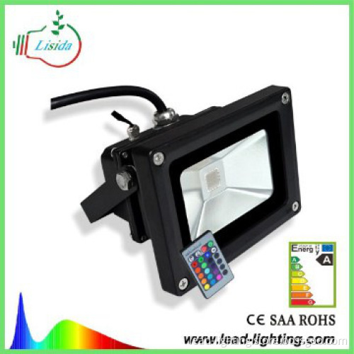 Hot sale Remote Control IP65 10W RGB Led Flood Light